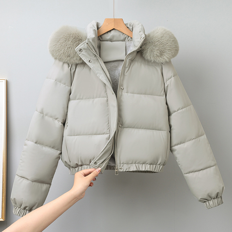 Winter Short Parkas Women's Co - Wool Coat Peacoat ulasan dan harga