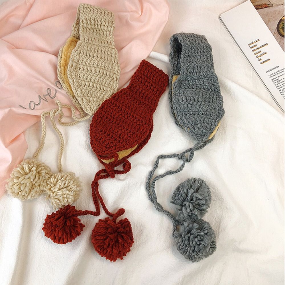 Windproof Winter Lace Up Earmu - Earmuffs Foldable ulasan dan harga