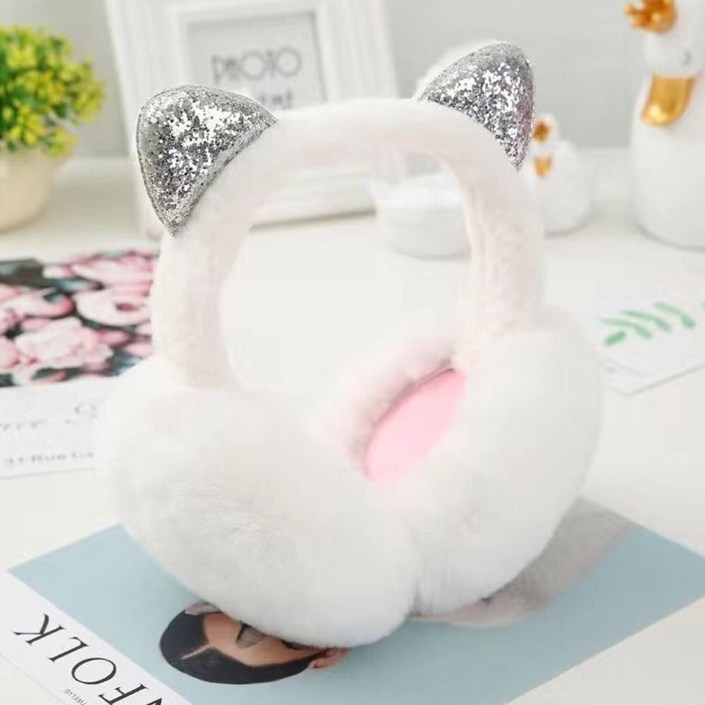 Cute Rabbit Design Animal Ear  - Earmuffs Foldable ulasan dan harga