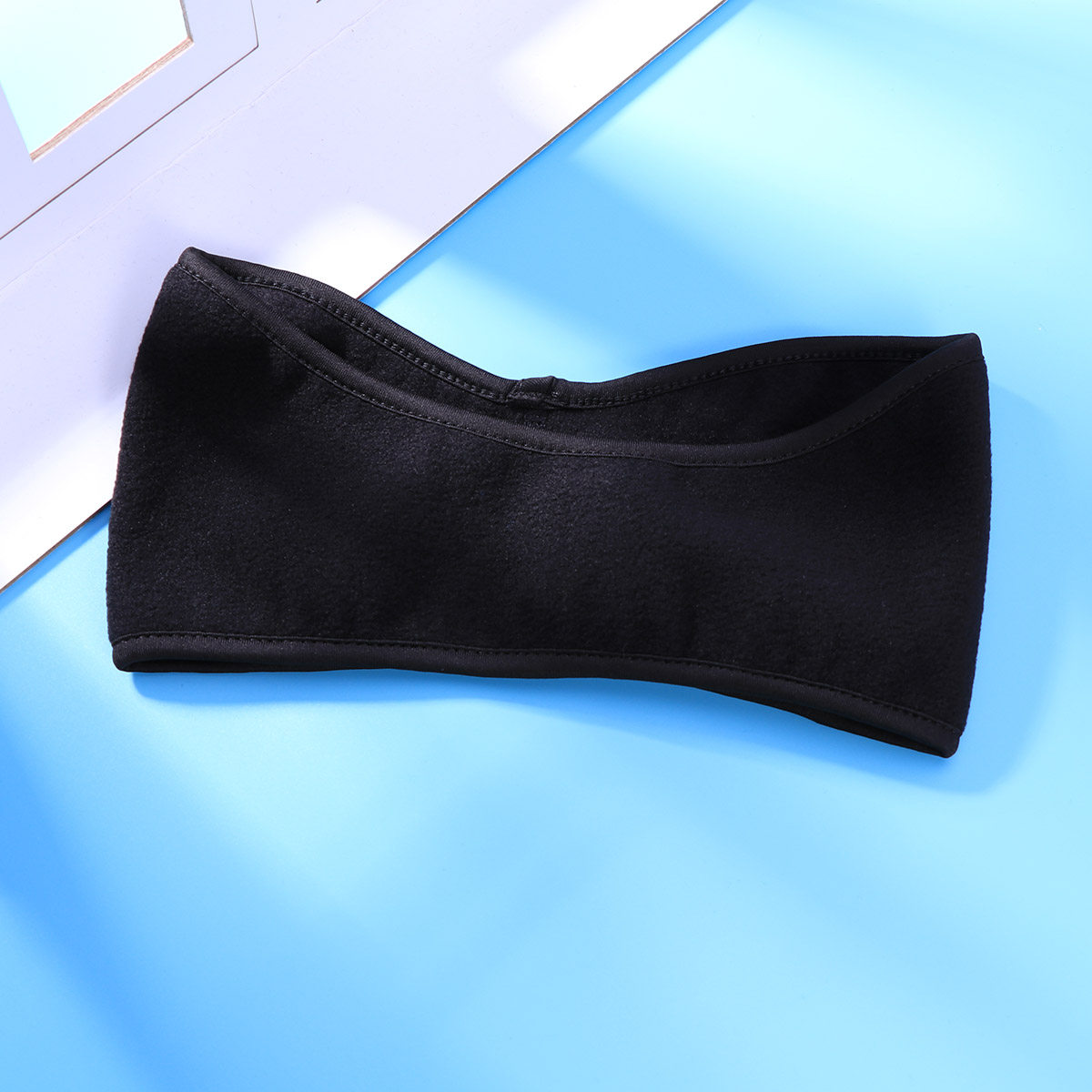 Unisex Black Ear Warmer Headba - Fleece Ear Warmer Band ulasan dan harga