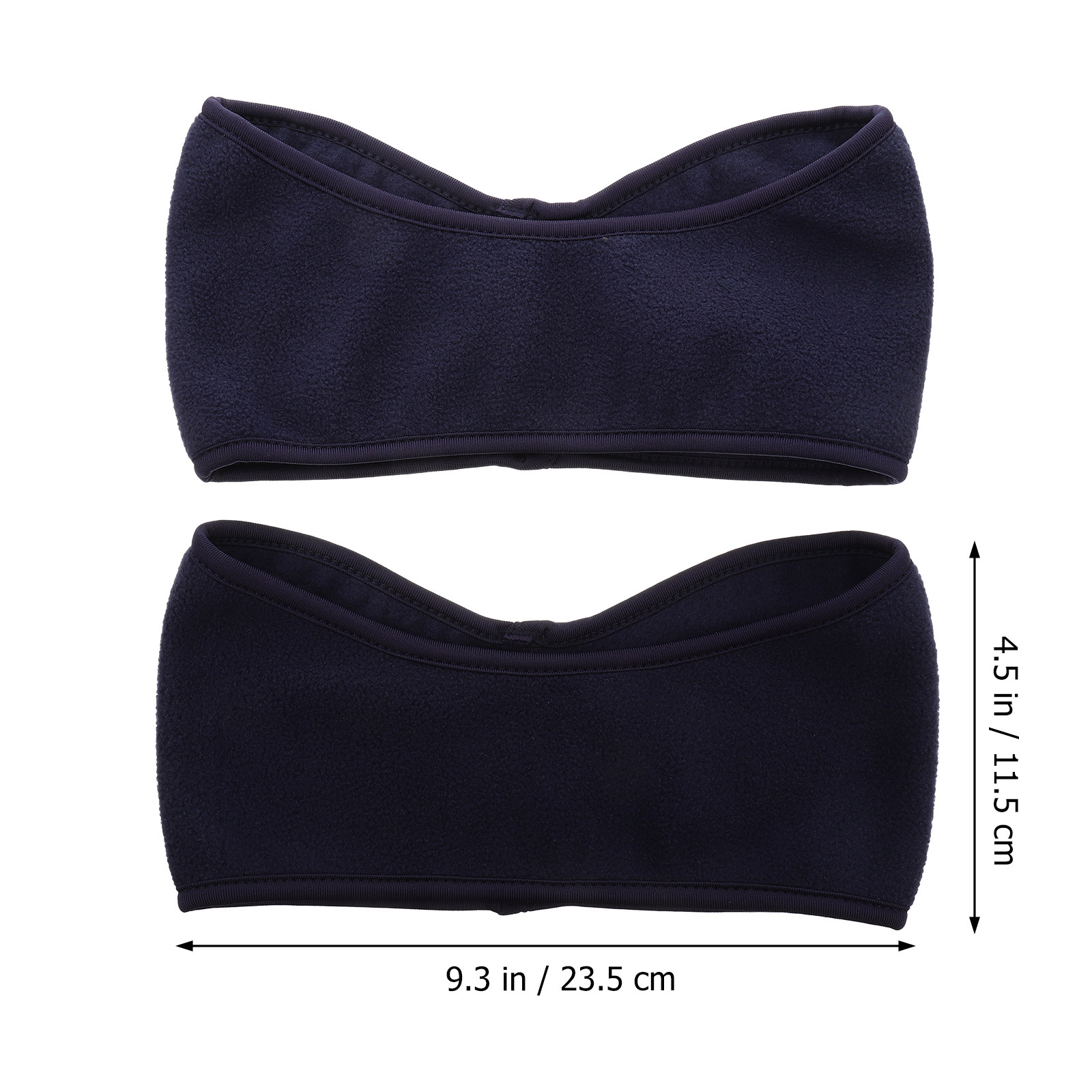 2Pcs Comfortable Polar Fleece  - Fleece Ear Warmer Band ulasan dan harga