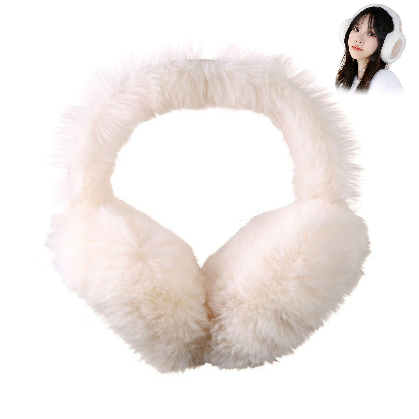 Windproof Earmuffs Plush Warm  - Earmuffs Foldable ulasan dan harga