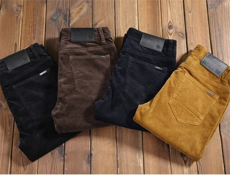 2023 Autumn Winter Men's Casua - Corduroy Pant Warm ulasan dan harga