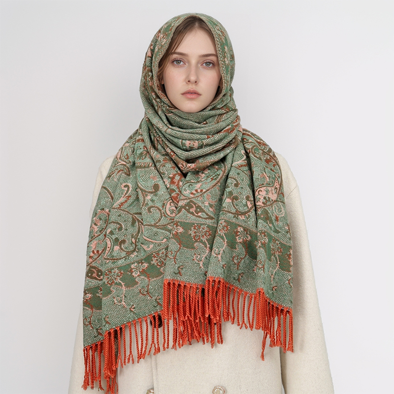 2024 Fashion Ethnic Style Wome - Shawl Wrap Winter ulasan dan harga