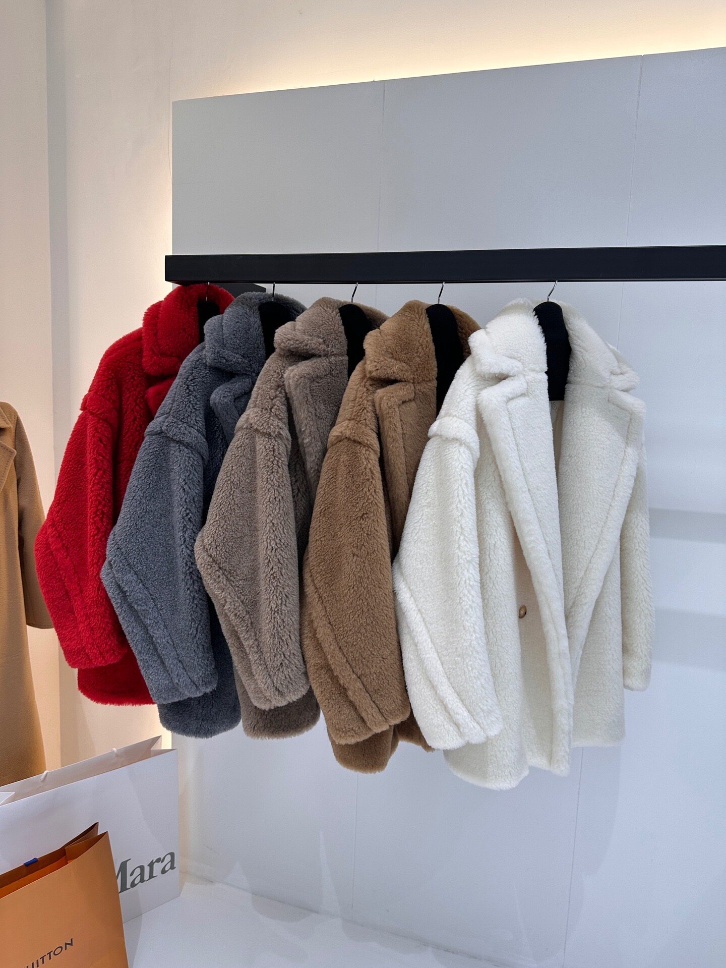 Max Short Teddy Bear Coat 62%  - Wool Coat Peacoat ulasan dan harga
