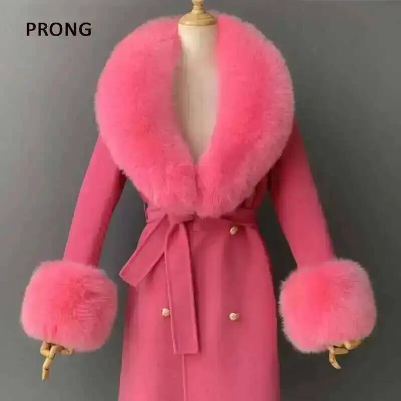 Real Fur Collar And Cuffs Set  - Shawl Wrap Winter ulasan dan harga