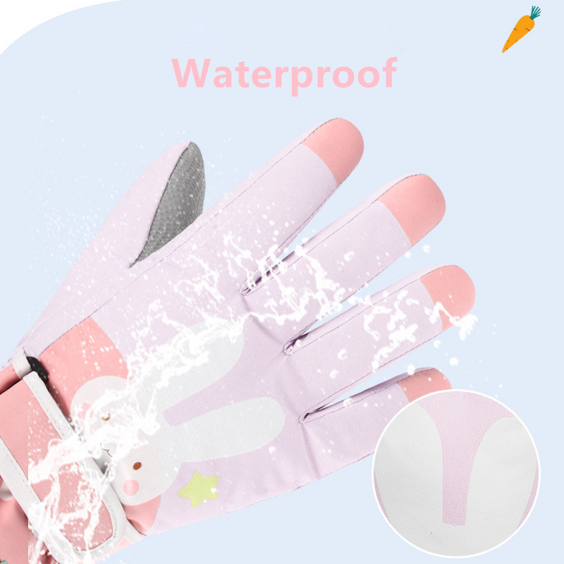Kids Winter Snow Ski Gloves, W - Snow Glove Insulated ulasan dan harga