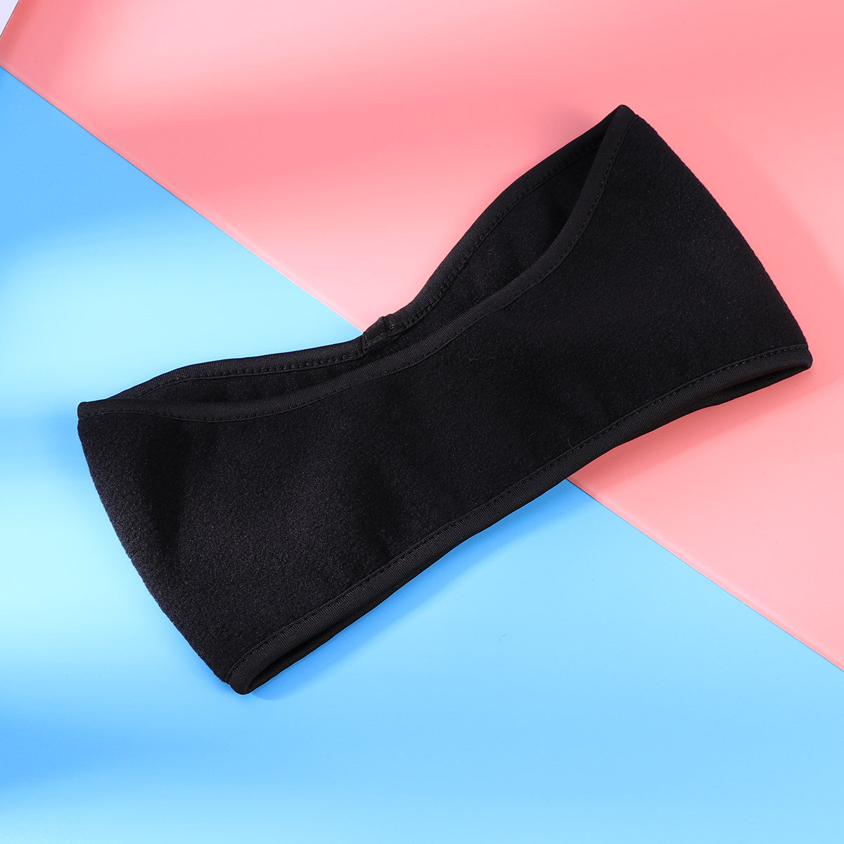 Unisex Black Winter Ear Warmer - Fleece Ear Warmer Band ulasan dan harga