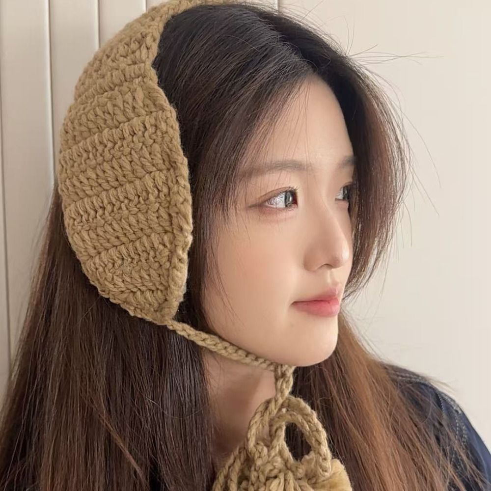 Fashion Windproof Winter Lace  - Earmuffs Foldable ulasan dan harga