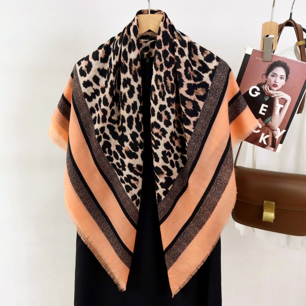 100% Wool Scarf Women Winter W - Shawl Wrap Winter ulasan dan harga